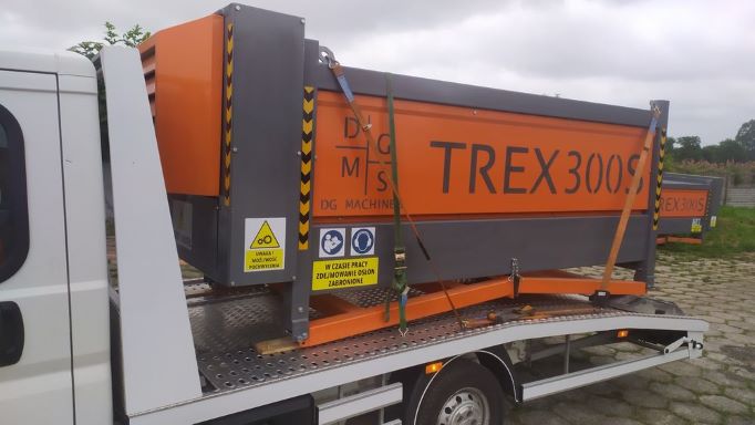 Przesiewacze oscylacyjne transport